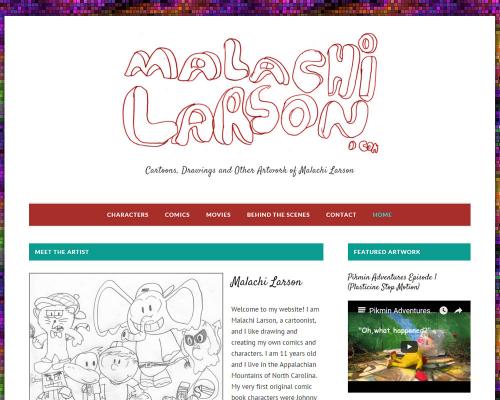 web-design Malachi-Larson